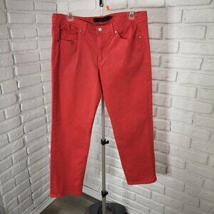 Calvin Klein Jeans Ladies Size 12 Salmon Color Casual Pants